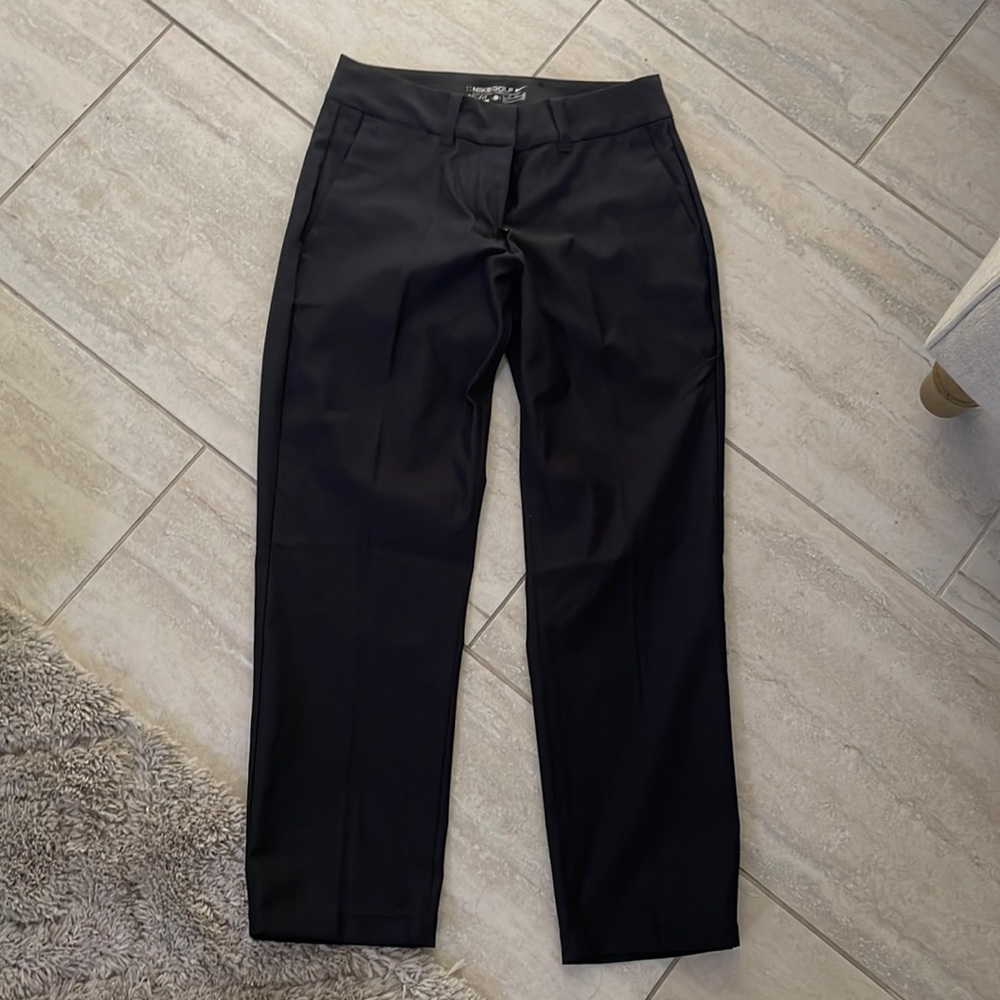 Nike Golf Dri Fit capri length pants high rise 0